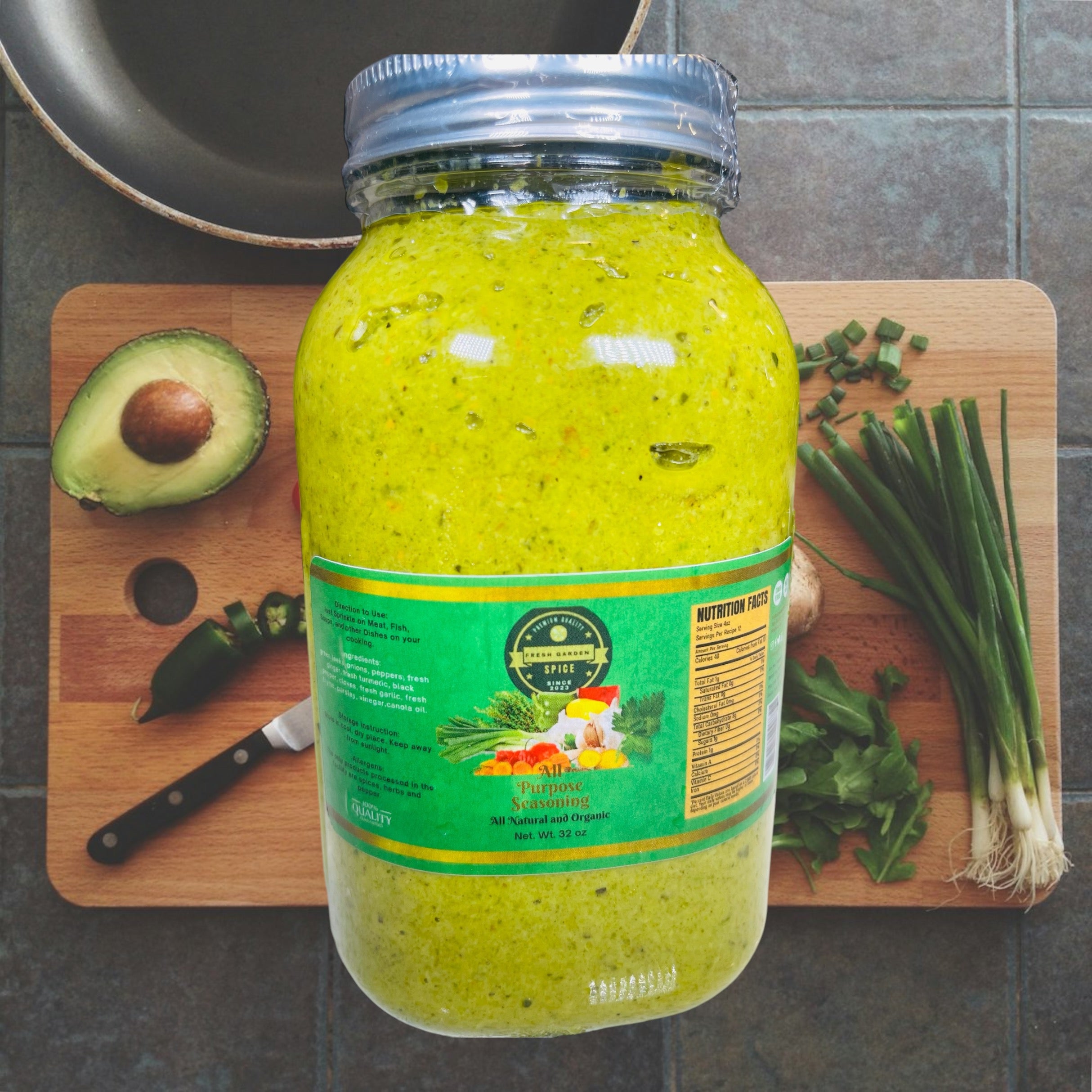 Green Creole Seasoning